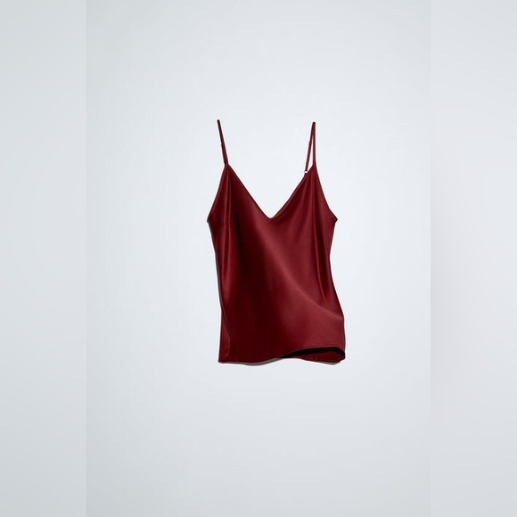 Zara Satin Camisole - Picture 2 of 6